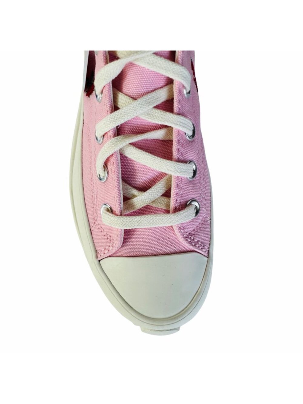 ✨Converse Run Star Hike Platform Hi Sz 9.5 Men Shoes Sneakers Pink Roses A05192C - Picture 10 of 11